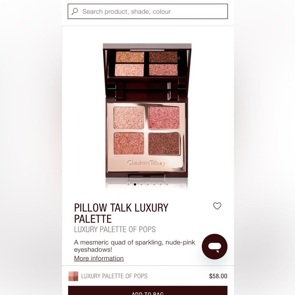 NWT Charlotte Tilbury PILLOW TALK LUXURY PALETTE